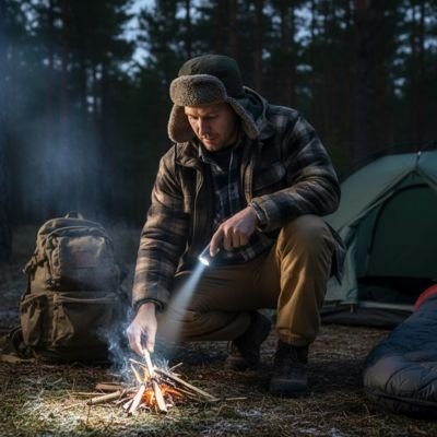 Lampe de poche rechargeable